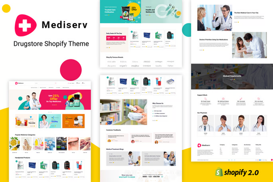 Mediserv-Drugstore Shopify Theme | Shopify V2.0 - Shop Engineer